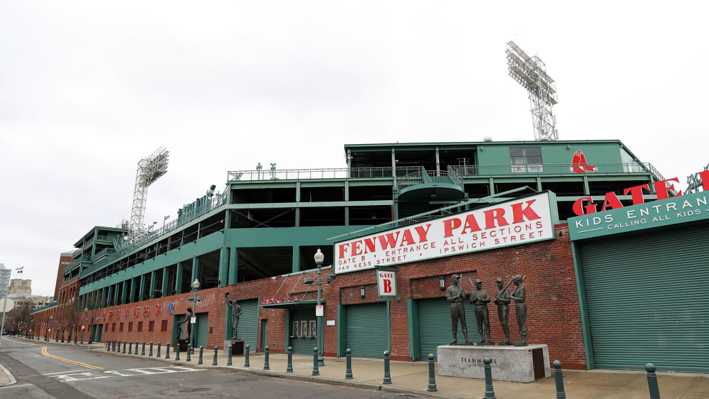 Drone Video of Fenway Park  2023 Discover NHL Winter Classic 