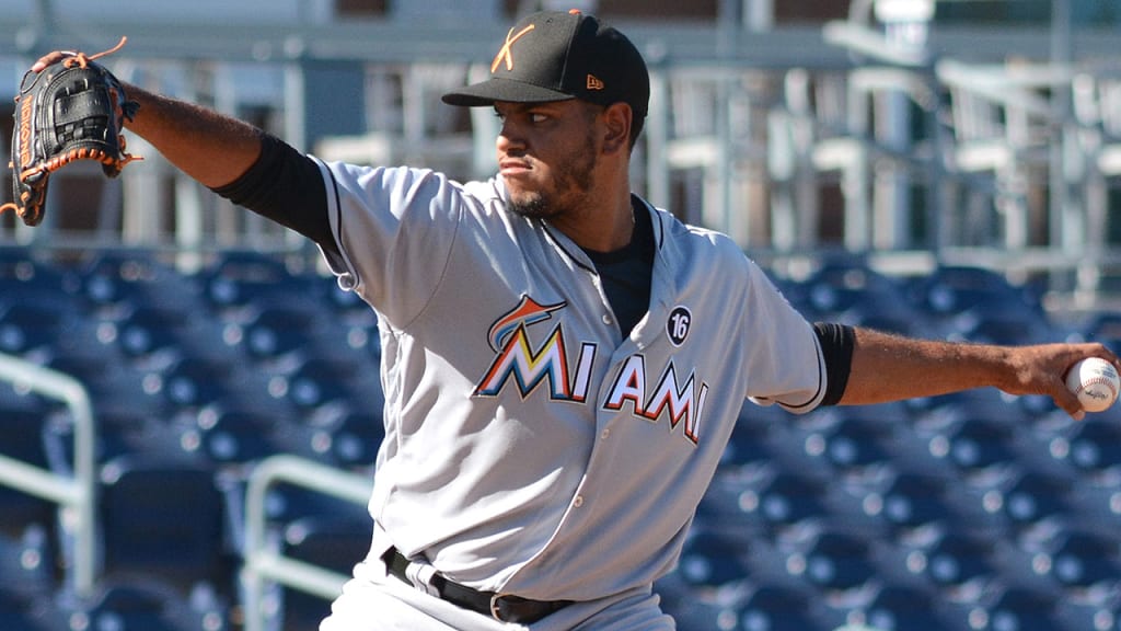 Marlins left-hander Miguel Del Pozo is currently pitching for the Salt River Rafters in the Arizona Fall League. (MiLB)