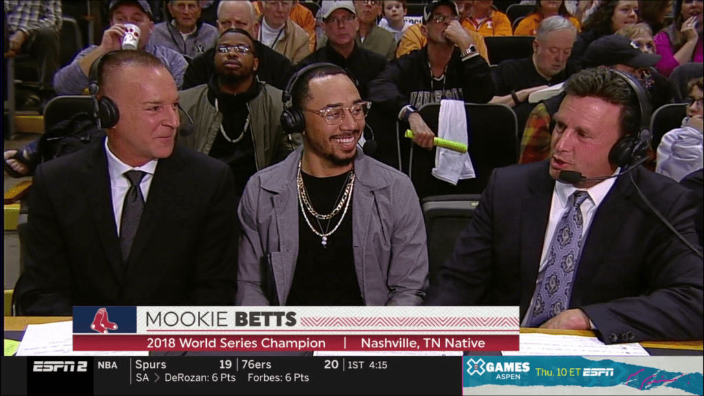 Nashville native Mookie Betts honored by Tennessee legislature