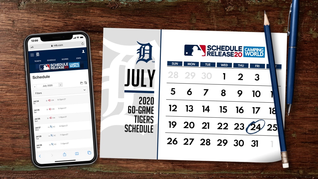 MLB releases shortened 2020 schedule; Royals open July 24