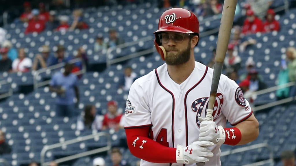 Bryce Harper s glasses make him the newest member of baseball s fashionable history of specs MLB