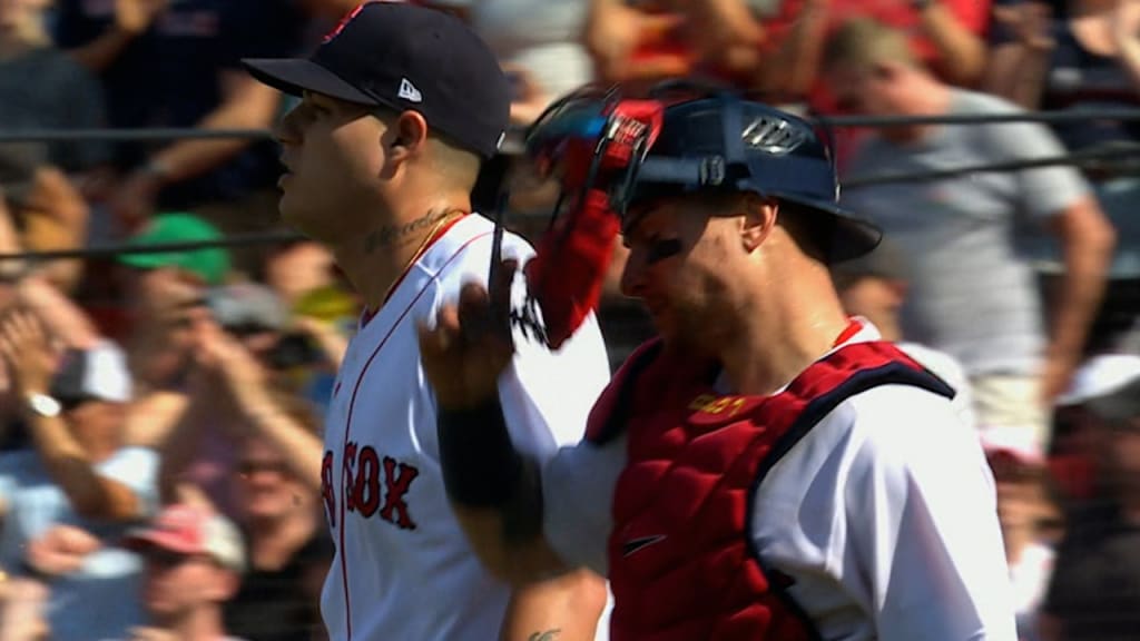 Red Sox sweep, but fans can't bring brooms to Fenway to celebrate