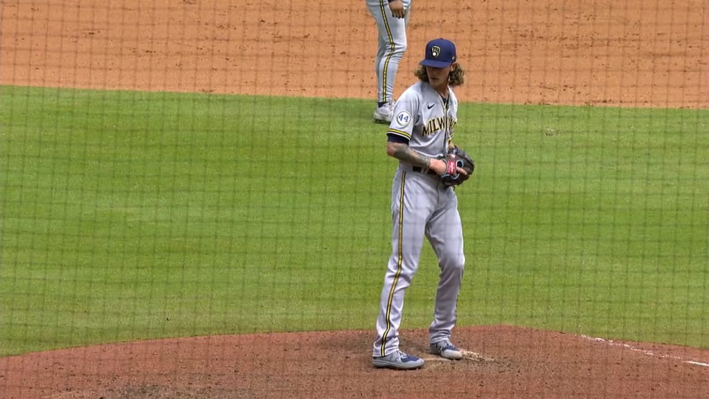 Josh Hader picks up the save