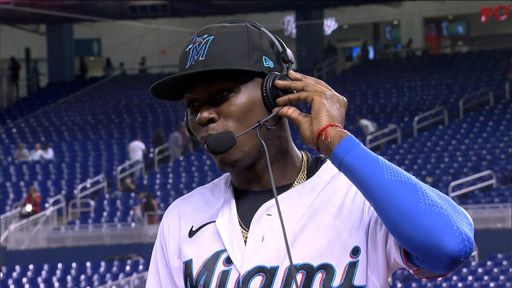 Starling Marte logs 4 hits in Marlins' series win