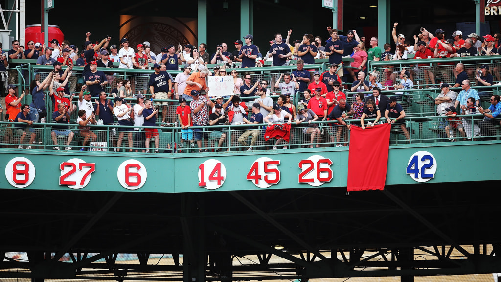 Best Red Sox players by uniform number