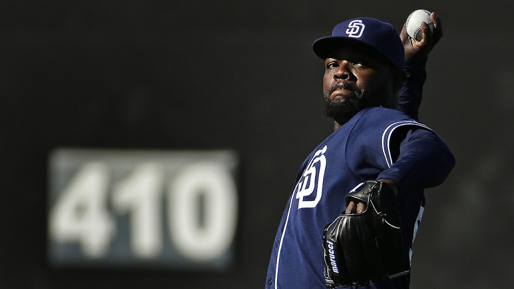 Fernando Rodney first felt tightness in the hamstring while pitching in the Caribbean World Series (AP Photo/Charlie Riedel)
