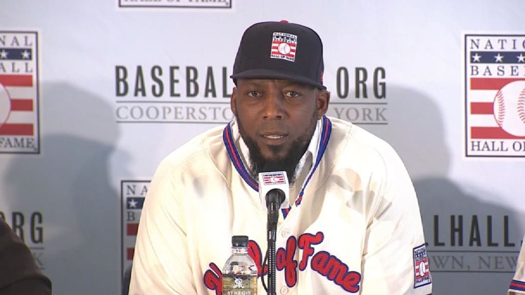 Andre Dawson holds his jersey during his orientation visit at the Baseball  Hall of Fame in Cooperstown, N.Y., on Tuesday, May 4, 2010. Dawson, who  starred for the Montreal Expos and Chicago