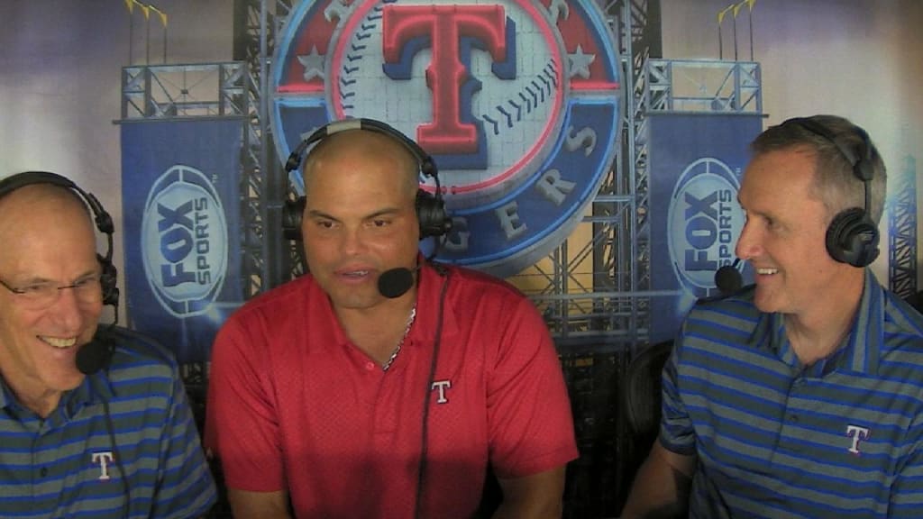 Pudge Rodriguez's No. 7 Rangers jersey retired for eternity