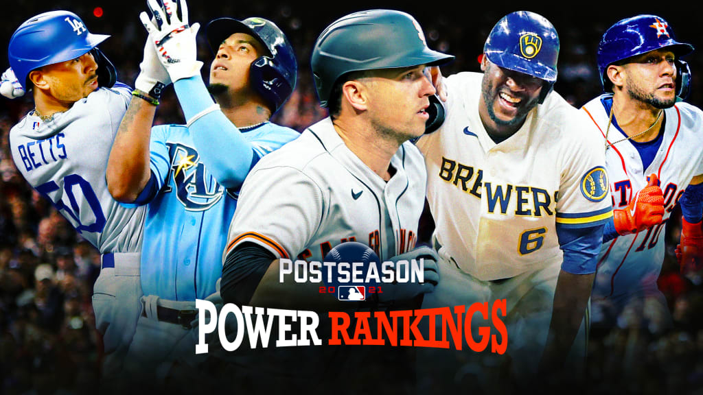 MLB Power Rankings entering 2021 playoffs