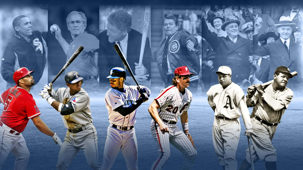 Baseball has history with many U.S. presidents