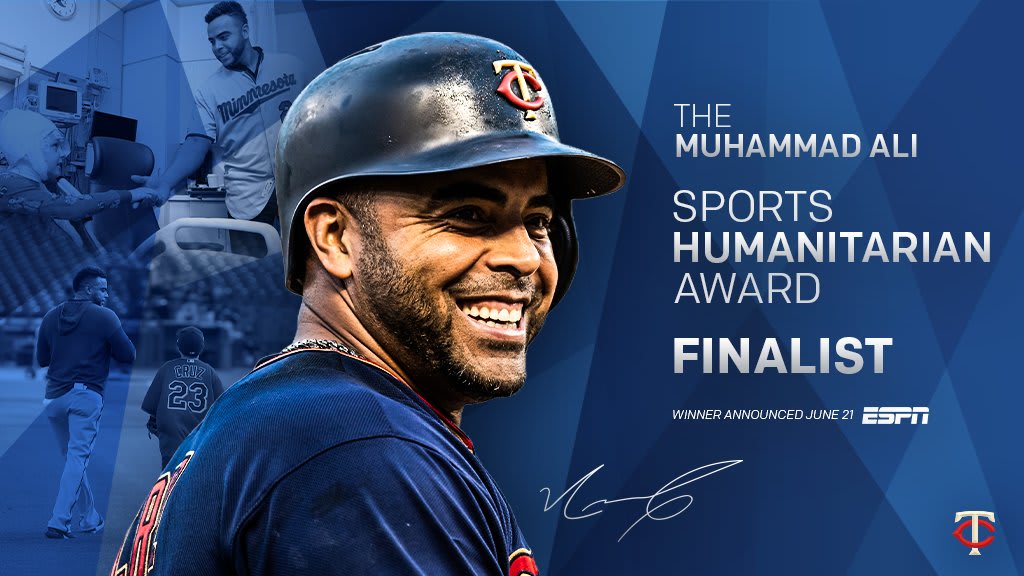 Nelson Cruz Roberto Clemente Award nominee