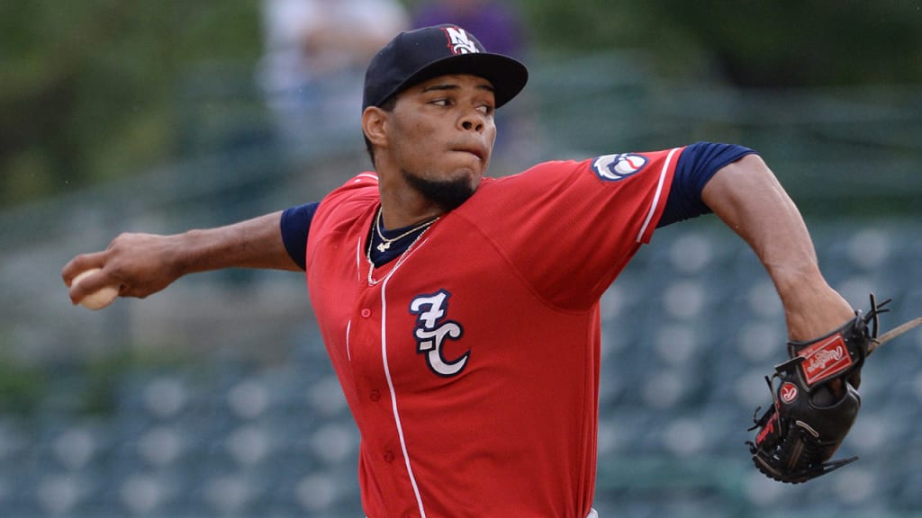 Jimmy Cordero went 2-3 with a 5.00 ERA in 22 Minor League appearances in 2016. (MiLB.com)