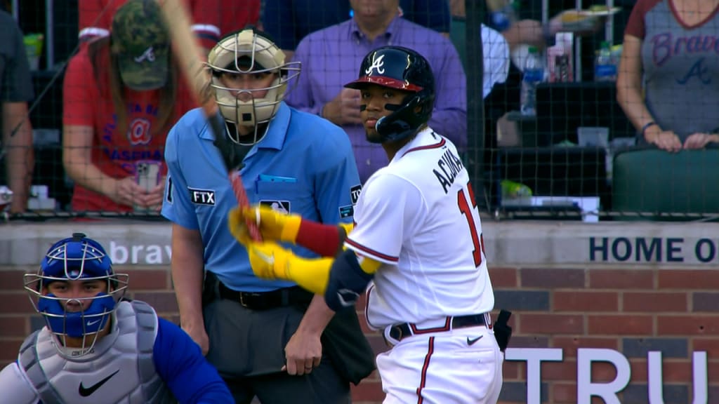 Ronald Acuña gets ovation in first AB