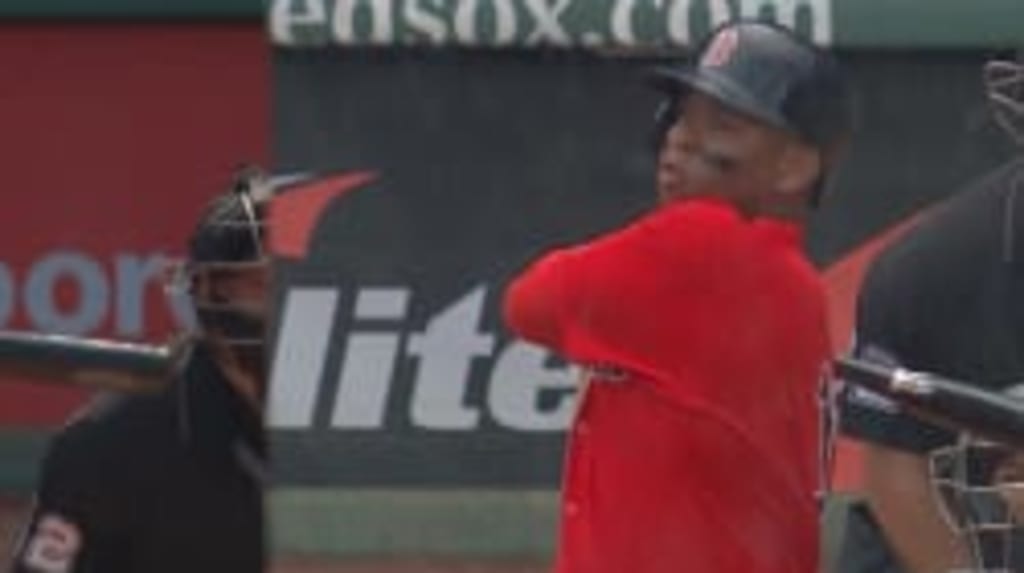 Rafael Devers (five RBIs) continues to drive Red Sox' offense