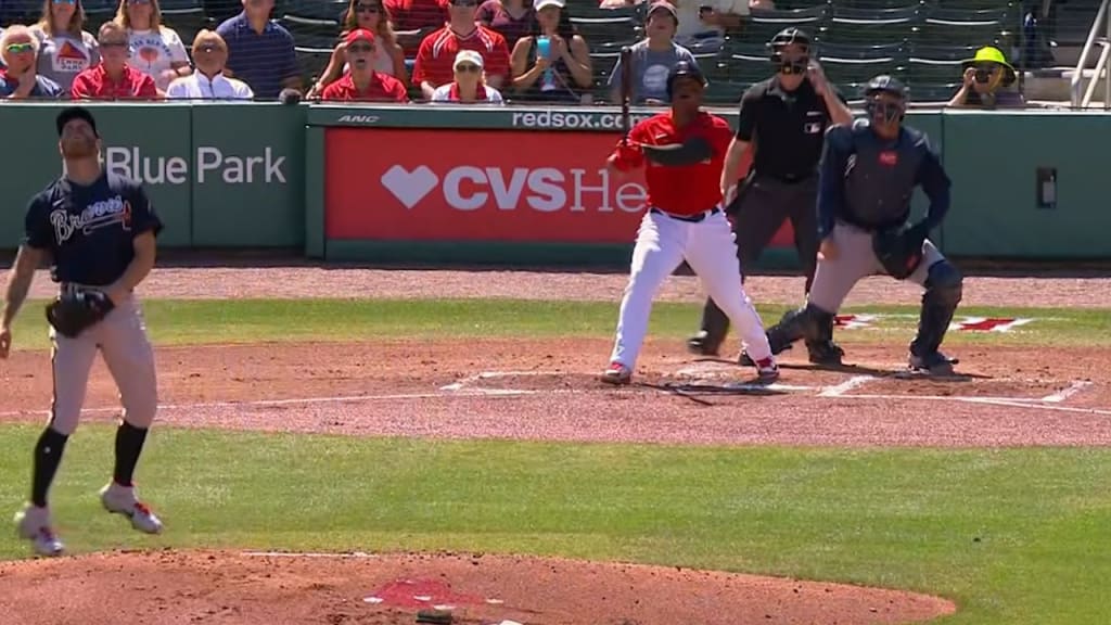Rafael Devers' two-run home run