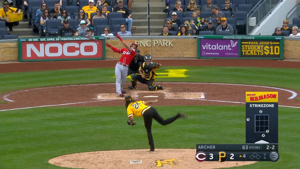 Guardians' Josh Bell stays hot with two doubles against Nationals