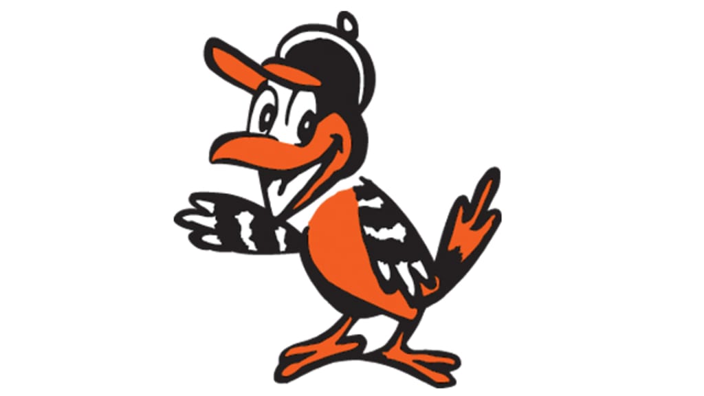 BALTIMORE ORIOLES: Unveiling of New Orange Jerseys and Cartoon Bird Logo
