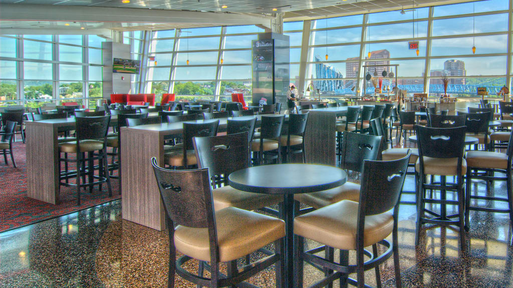 The Handlebar at the Riverfront Club Spaces Events Ballpark Cincinnati Reds