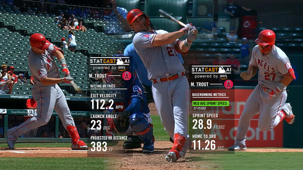 Angels outfielder Mike Trout reaches historic milestone to tie