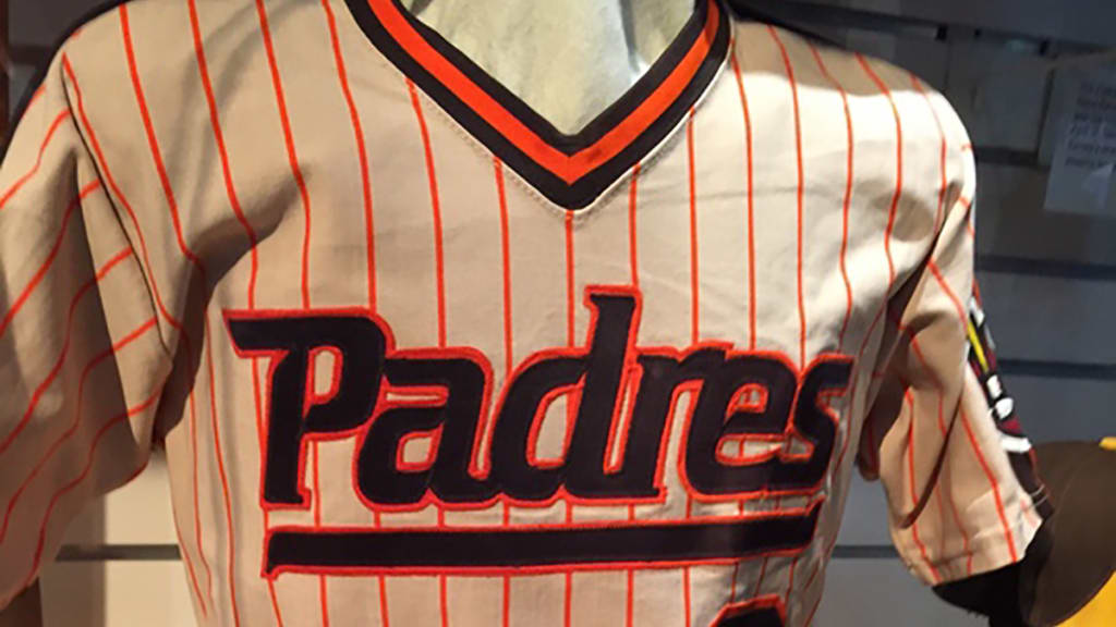 padres jerseys through the years