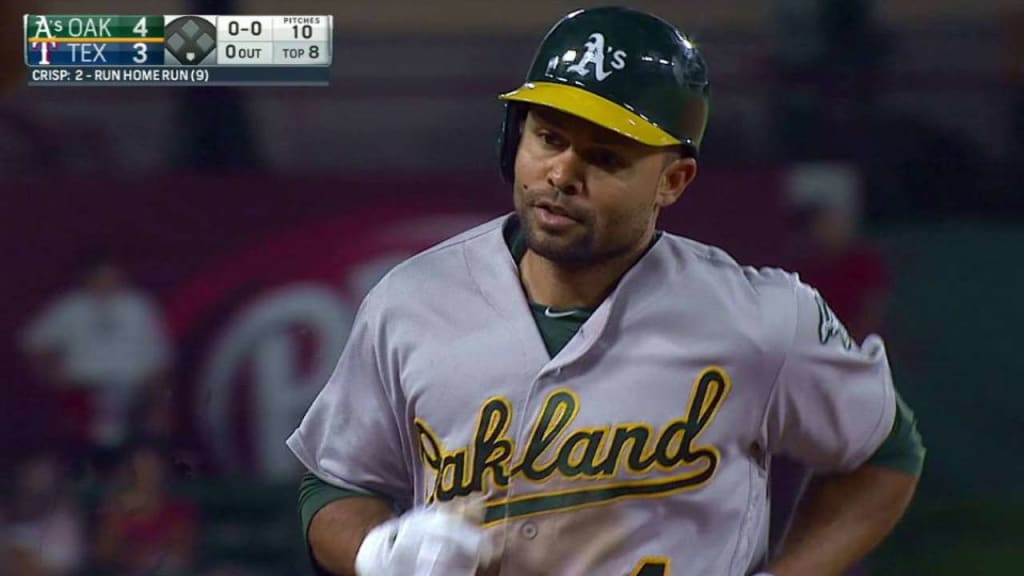 Coco Crisp strikes out swinging., 06/17/2016