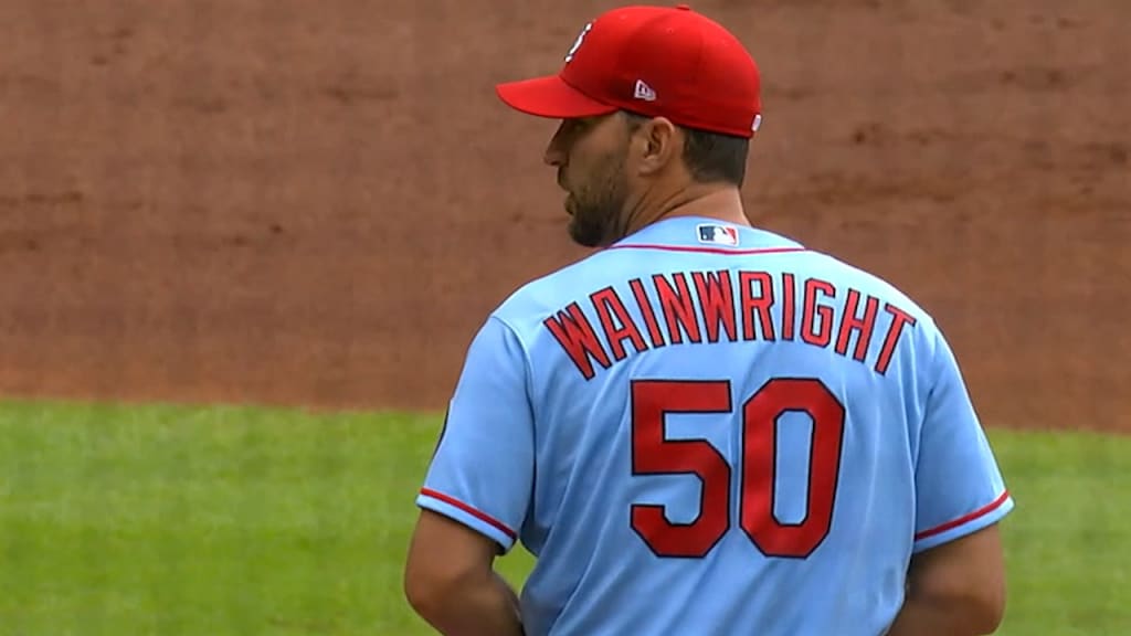 July 27, 2022, Toronto, ON, Canada: St. Louis Cardinals zstarting pitcher Adam  Wainwright throws to a Toronto Blue Jays batter in the first inning of  interleague MLB baseball action in Toronto, Wednesday