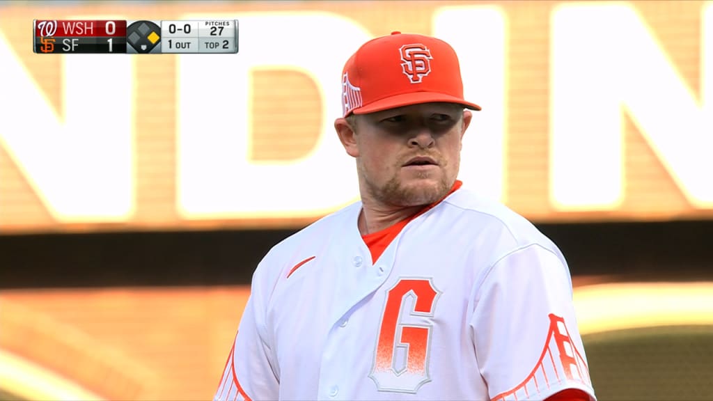 Logan Webb strikes out four 