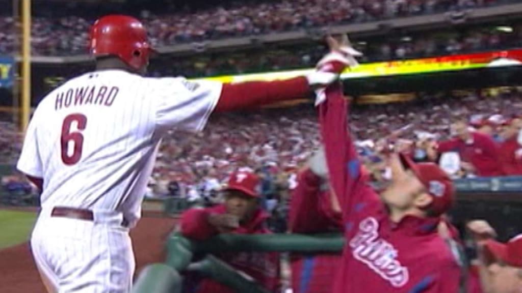 Jimmy Rollins, Chase Utley, & Ryan Howard 2008 NLCS Game 1