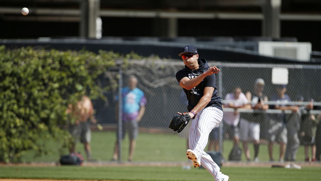 Kiner-Falefa won a gold glove (at third base) in 2020, and he’ll certainly help shore up the Yankees’ infield defense this year. Mostly, though, he’s excited to be playing for his favorite team, joining in on the chase for ring No. 28. “I love the history of the game,” he says, “so just seeing the people that got to put on the jersey, it’s pretty surreal that I get to call myself a Yankee.” (New York Yankees)