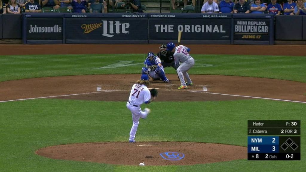 Hader fans Cabrera, the side