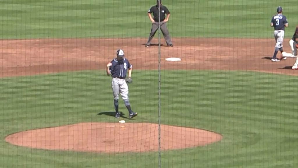 Quantrill's quick pickoff move