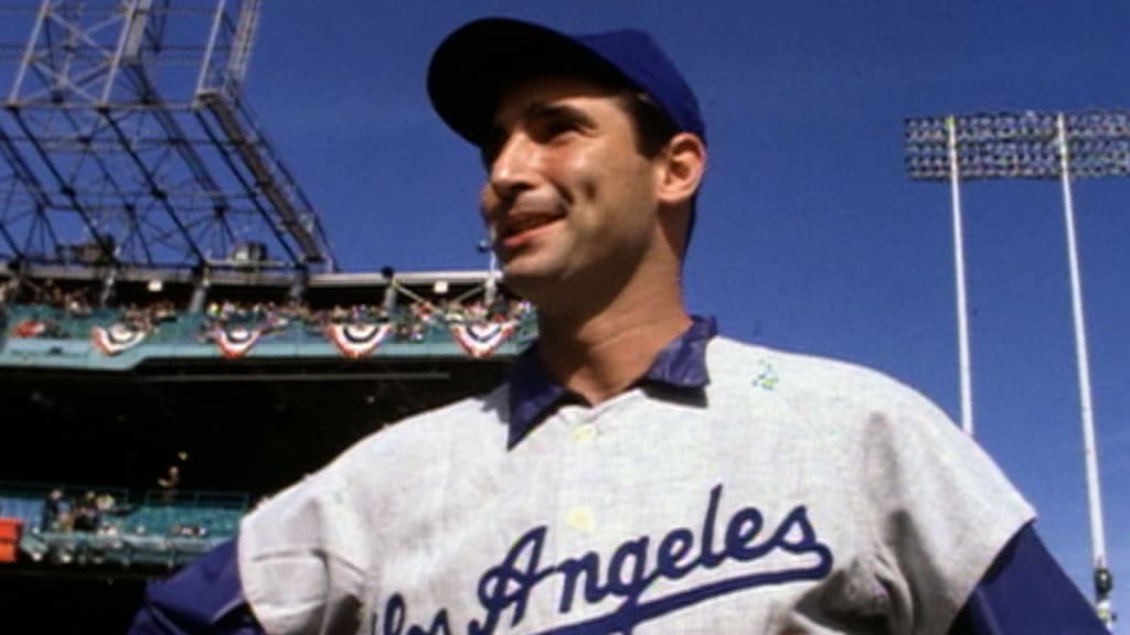 Sandy Koufax pitching to Willie Mays at - Baseball In Pics