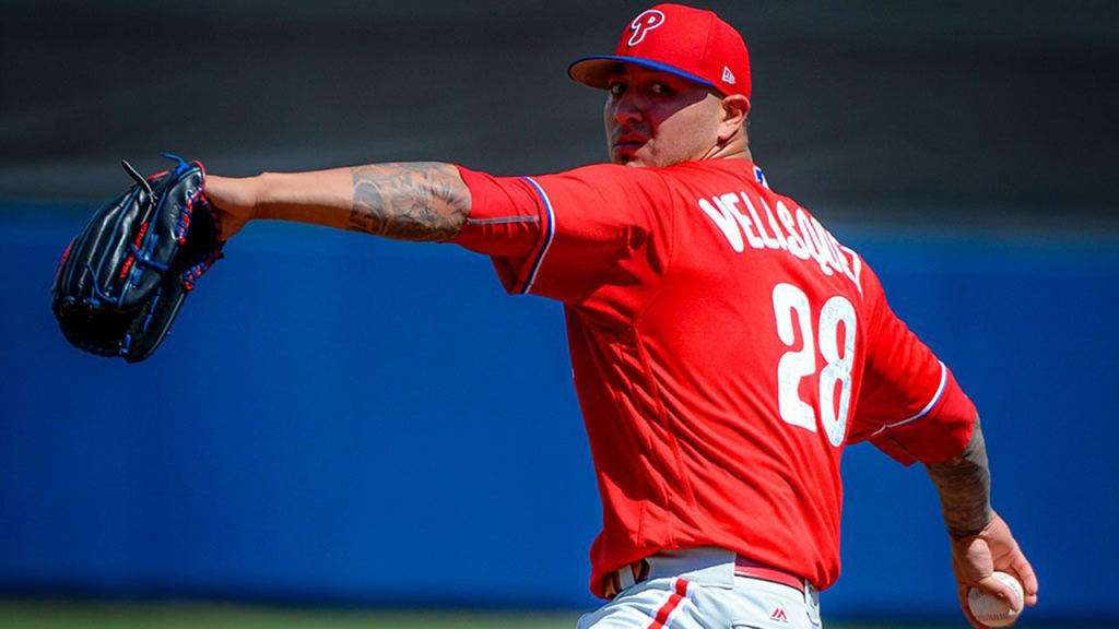 Vince Velasquez is working on perfecting tools of the trade to hold baserunners better. (Phillies)