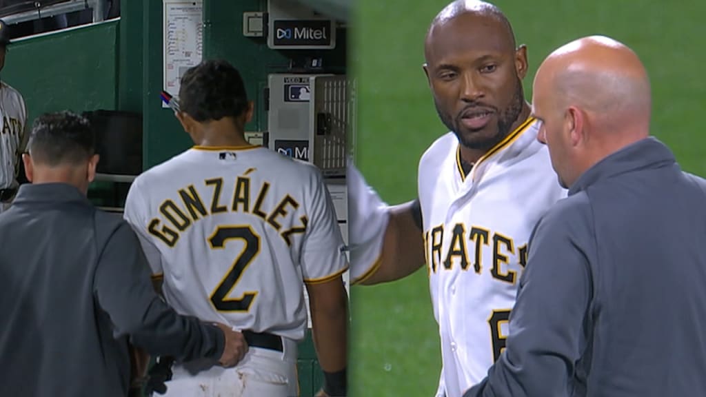 Marte, Gonzalez collide