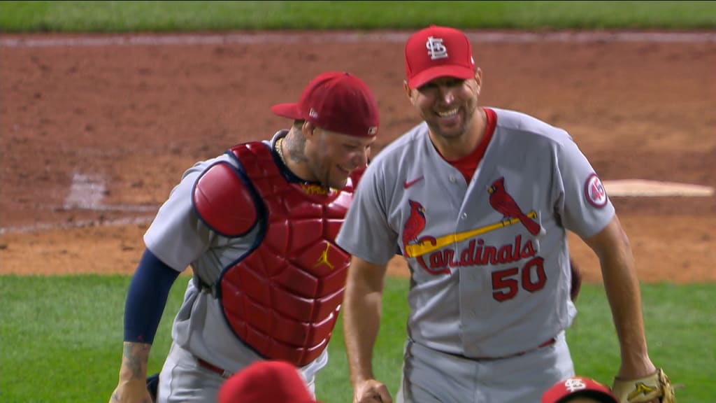 St. Louis Cardinals - As he makes his MLB debut, Andrew Knizner becomes the  15th different catcher of Adam Wainwright's career.