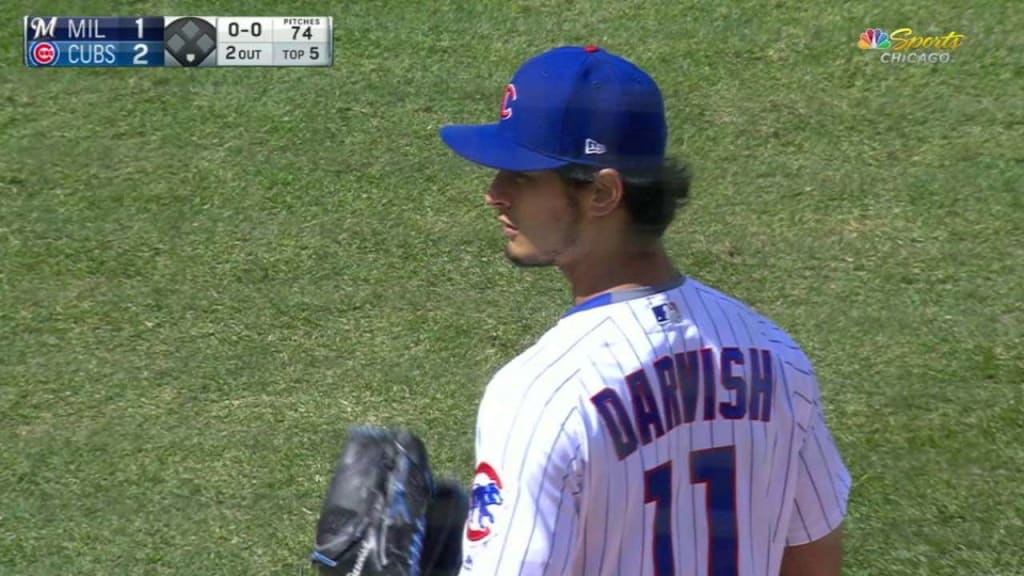 Yu Darvish strikes out eight Brewers, gets no-decision - The Japan