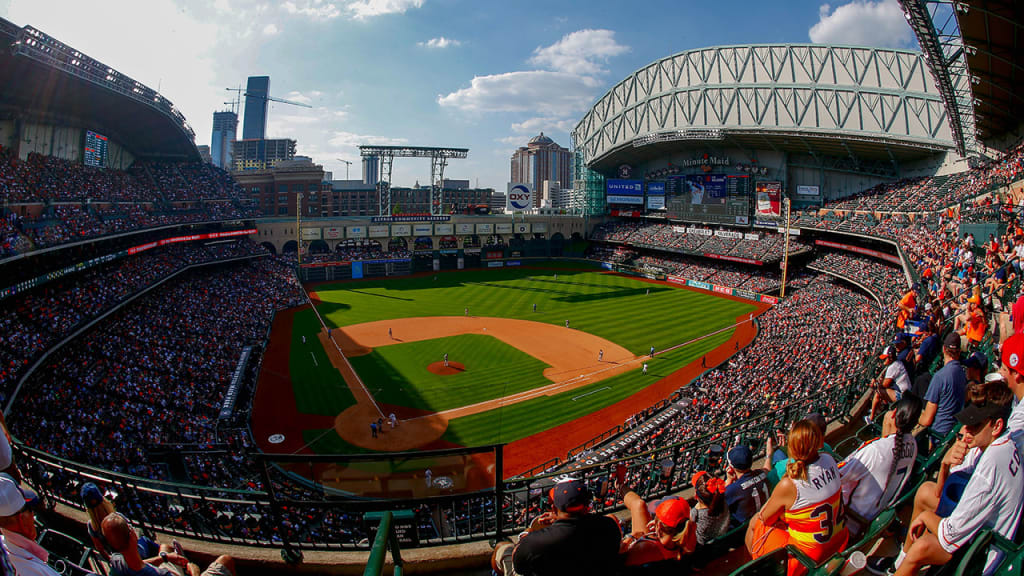 Fans shop in the Houston Astros team store prior to game one of the News  Photo - Getty Images