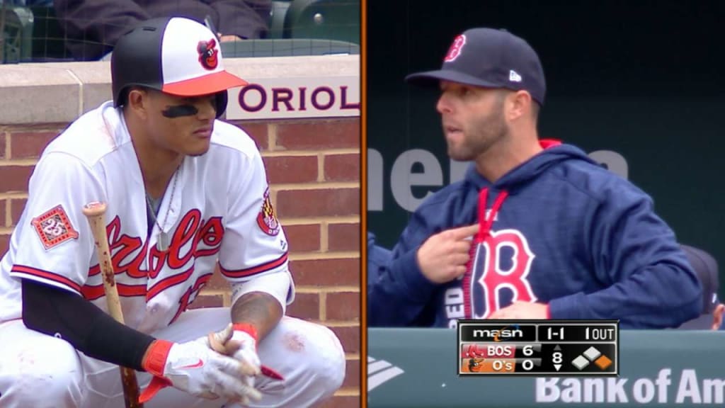 Baltimore, MD, USA. 17th June, 2018. Baltimore Orioles shortstop Manny  Machado (13) upset after striking out in the seventh inning during MLB  action between the Miami Marlins and the Baltimore Orioles at