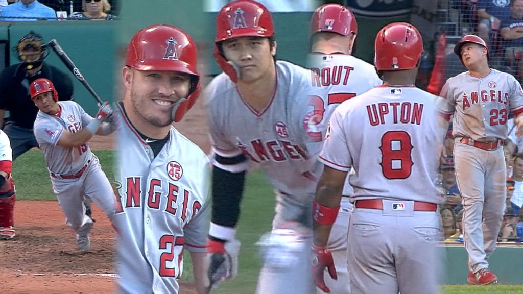 Video: Mike Trout hits first Fenway Park home run vs. Red Sox