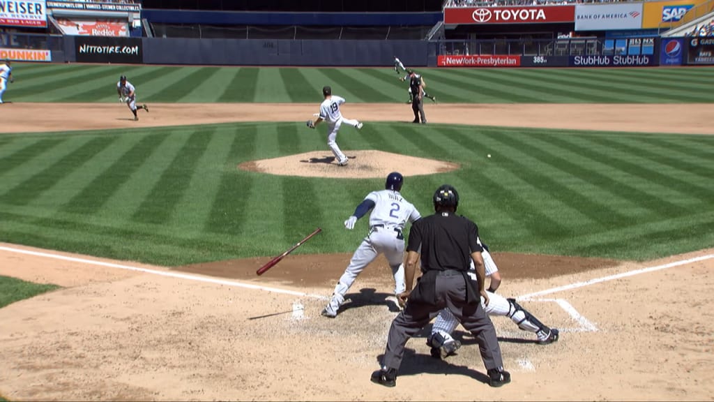 Tanaka exits after kick save