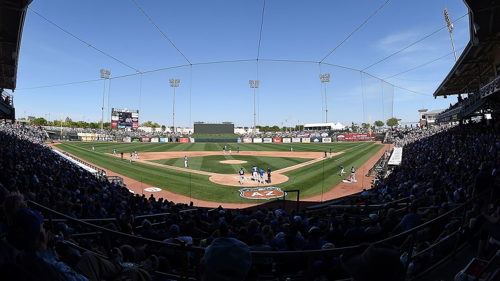 Surprise Stadium is the Spring Training home for the Kansas City Royals and Texas Rangers. (Getty)