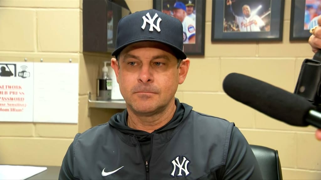 Aaron Boone on the 4-2 loss