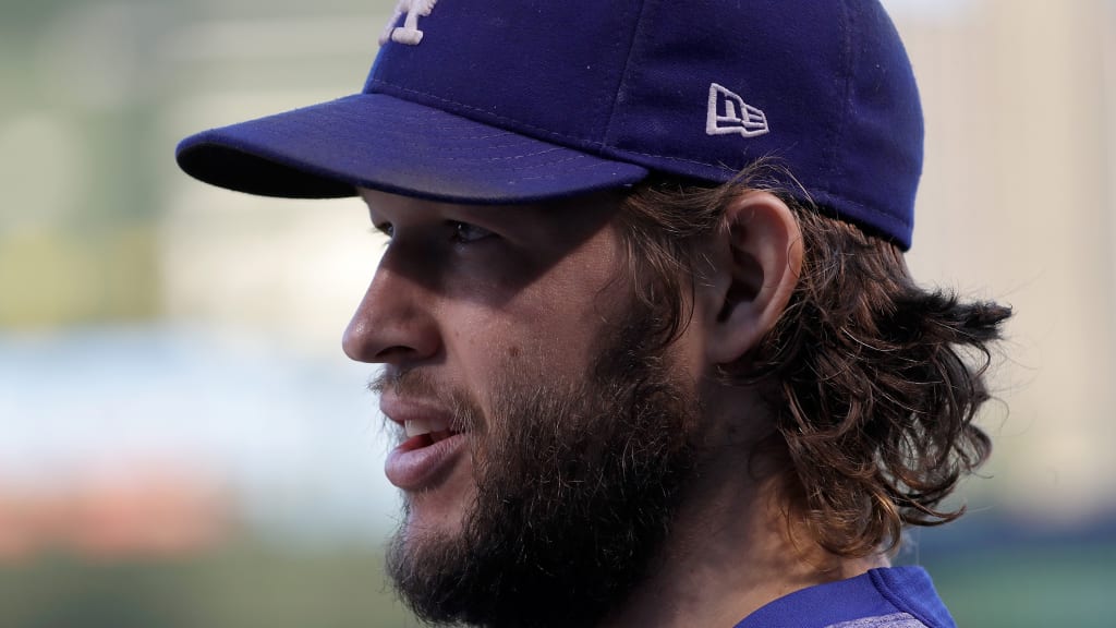 Clayton Kershaw fields questions before the Dodgers take on the Cubs in NLCS Game 4.