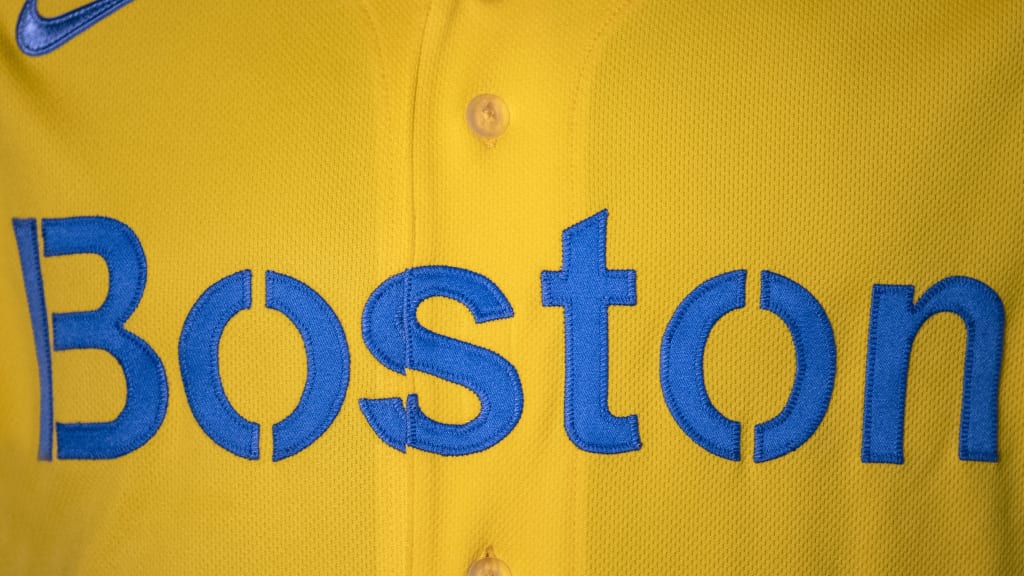 Red Sox Bringing Back Yellow 'City Connect' Jerseys For Marathon Weekend  Series - CBS Boston