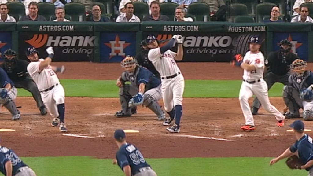 Astros' Jake Marisnick hits 2 homers vs. Miami