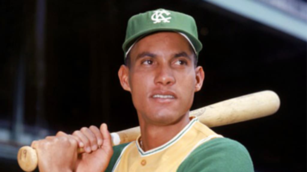 Baseball In Pics - Bert Campaneris of the Kansas City A's becomes the 1st  player in major league history to play all 9 positions in one game,  September 8, 1965.