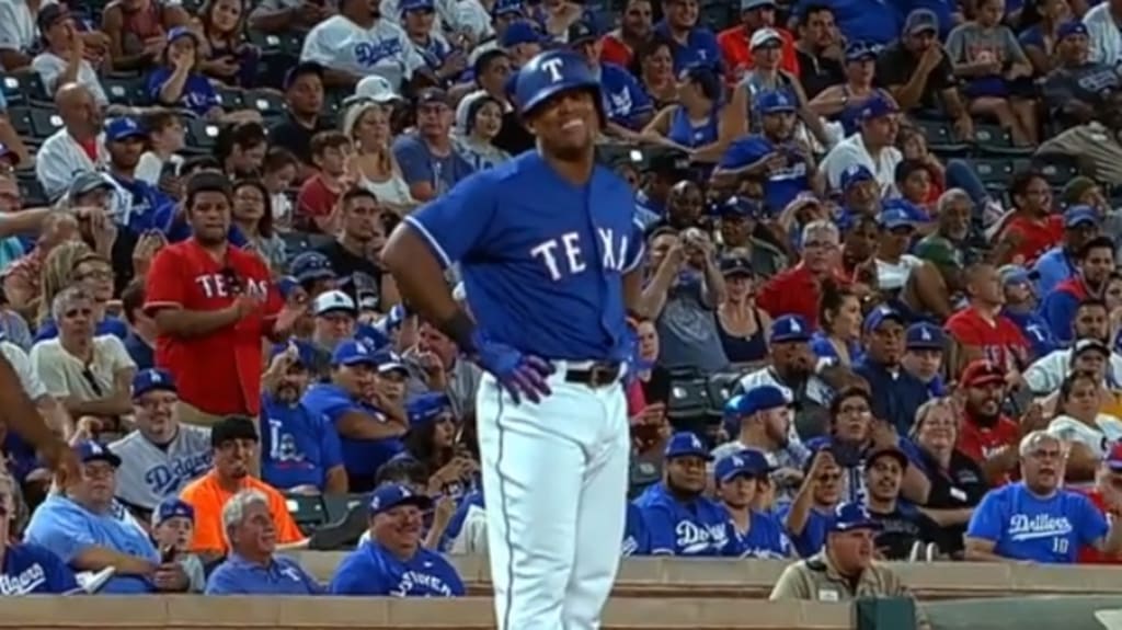 Beltre laughing