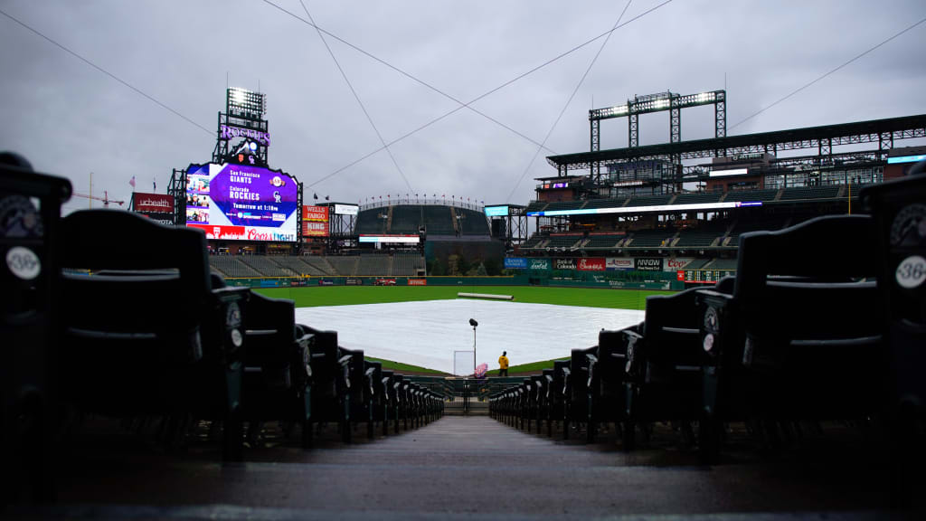 Rockies' game vs. Pirates postponed Monday because of weather