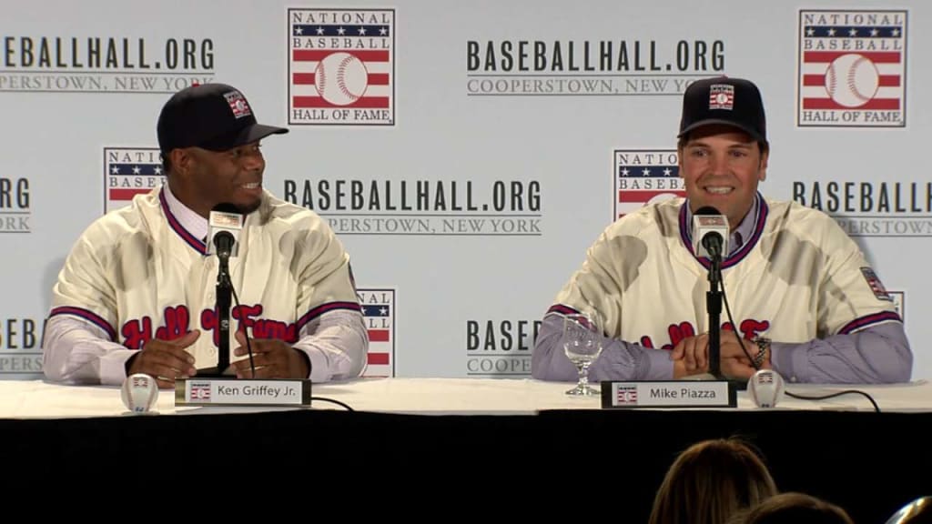 Mike Piazza, Ken Griffey Jr. take different paths to Hall of Fame