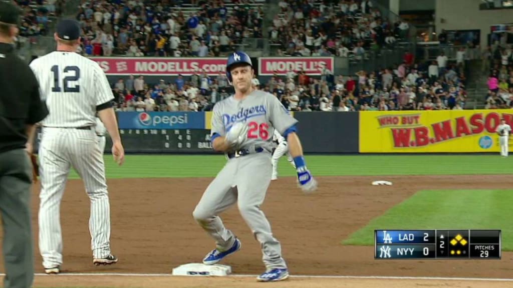 Two runs score on an error